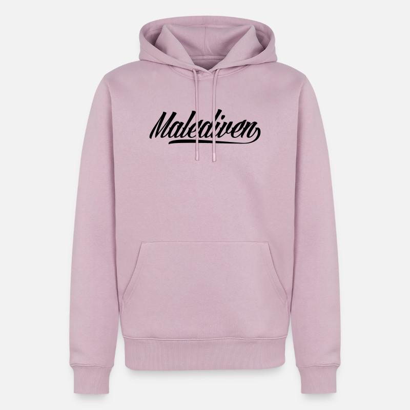 Malediven - Männer Premium Bio Hoodie - Altrosa