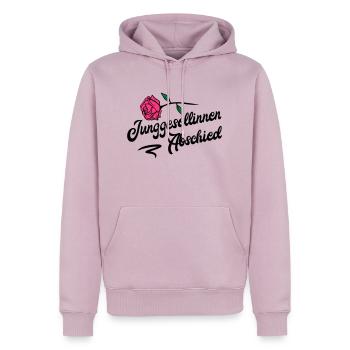 junggesellinnen abschied rose - Männer Premium Bio Hoodie - Altrosa - Vorne - Nico (187cm)