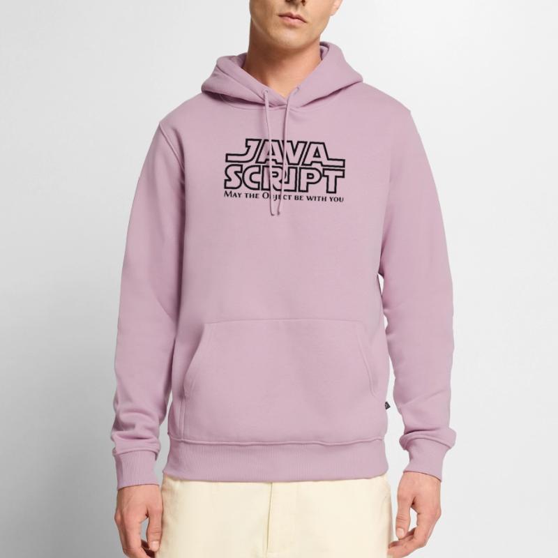 JavaScript - May the Objet be with you Men’s Premium Organic Hoodie