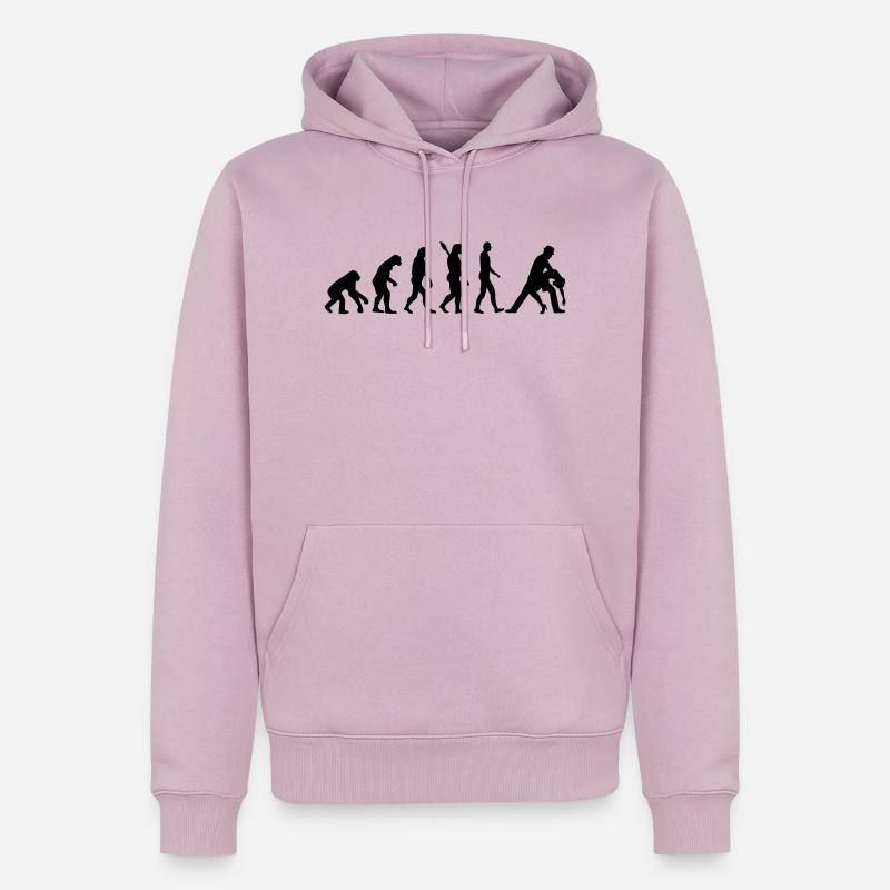 Salsa - Männer Premium Bio Hoodie - Altrosa