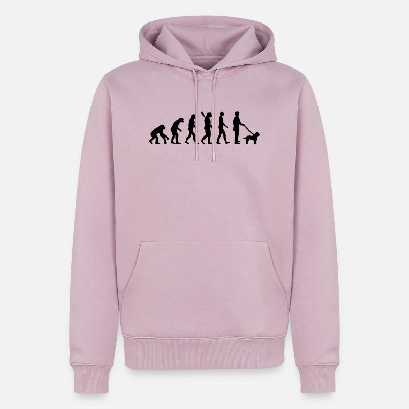 Cockapoo - Männer Premium Bio Hoodie - Altrosa