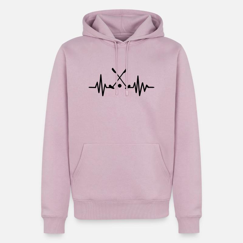 Minigolf - Männer Premium Bio Hoodie - Altrosa