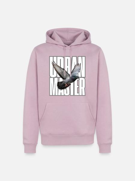 Urban Master Taube - Männer Premium Bio Hoodie - Altrosa
