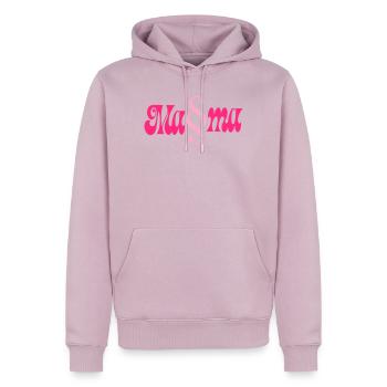 Jura Mama Gesetze - Männer Premium Bio Hoodie - Altrosa - Vorne - Nico (187cm)