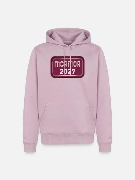 Schwedische Großmutter 2027 - Männer Premium Bio Hoodie - Altrosa