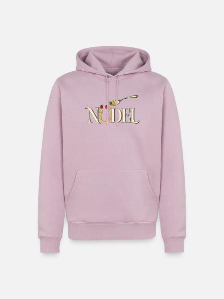Nudelwort - Männer Premium Bio Hoodie - Altrosa