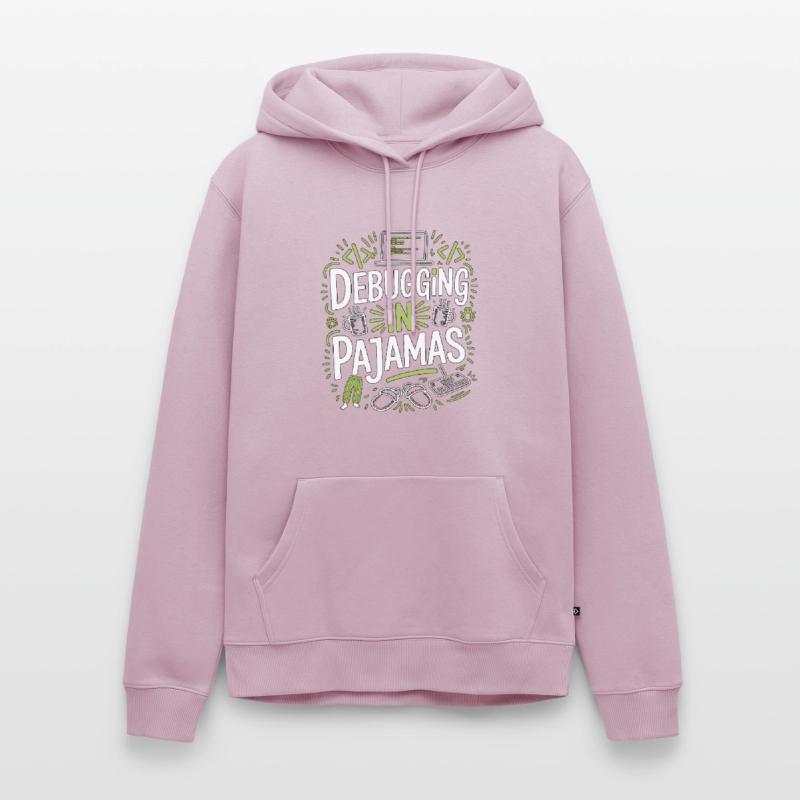 Remote Developer Debugging In Software Developer Men’s Premium Organic Hoodie