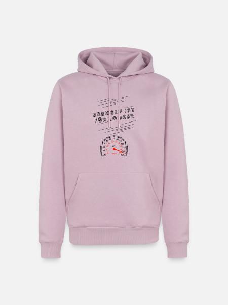 Bremsen ist für Looser - Männer Premium Bio Hoodie - Altrosa