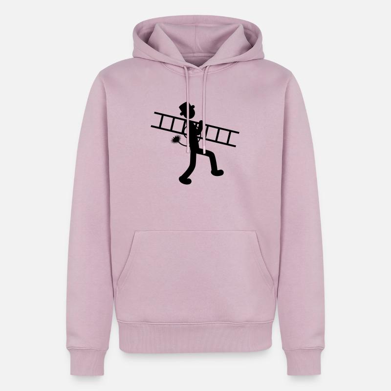 Chimney Sweeper - Männer Premium Bio Hoodie - Altrosa