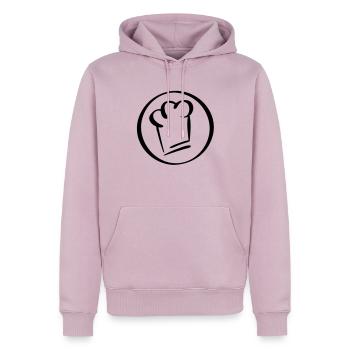 koch_1__f1 - Männer Premium Bio Hoodie - Altrosa - Vorne - Nico (187cm)