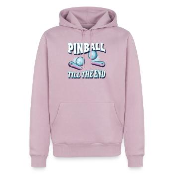  Flipper Flipperautomat Pinballs Arcade Game - Männer Premium Bio Hoodie - Altrosa - Vorne - Nico (187cm)