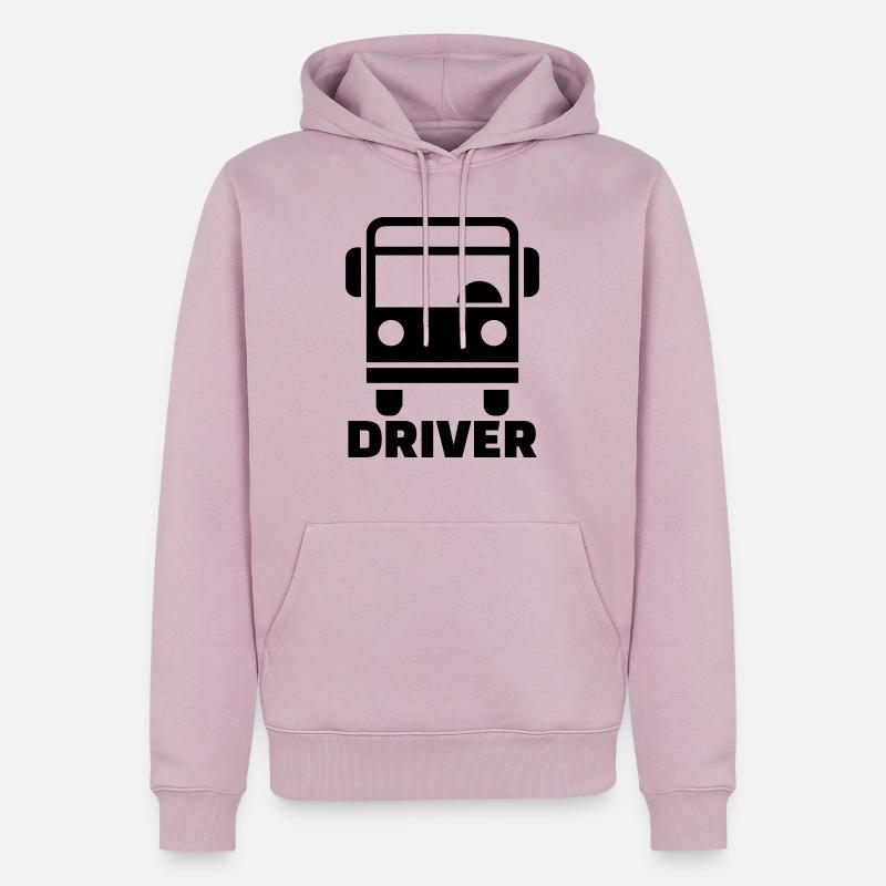 Busfahrer - Männer Premium Bio Hoodie - Altrosa