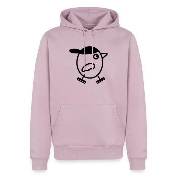 Inliner - Inline skaten - Männer Premium Bio Hoodie - Altrosa - Vorne - Nico (187cm)
