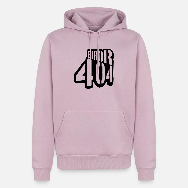 Problem Error 404 Meldung - Männer Premium Bio Hoodie - Altrosa