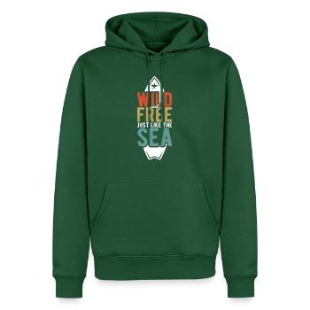 Surfen Wellenreiten Für Surfing - Männer Premium Bio Hoodie - Flaschengrün - Vorne - Nico (187cm)