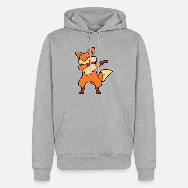 Dabbing Dab Dancing Danse - Sweat à capuche Premium bio Homme - gris chiné