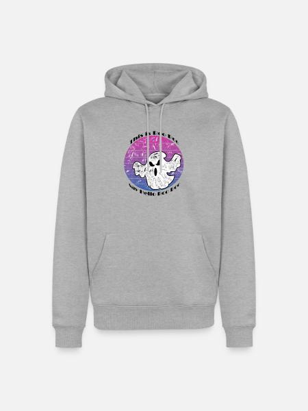 This is Boo Boo - Männer Premium Bio Hoodie - Grau meliert