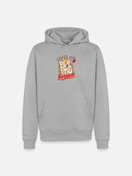 Tanzlehrer Tanzlehrerin Geschenk Fortschritt - Männer Premium Bio Hoodie - Grau meliert