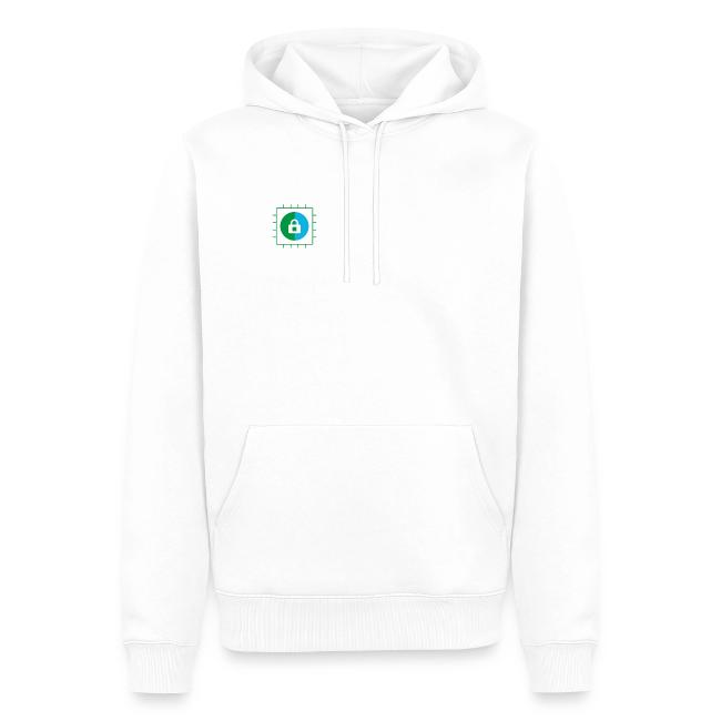 TrustedFirmware Logo vertical white