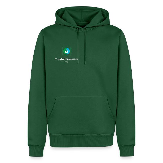 TrustedFirmware Logo vertical white