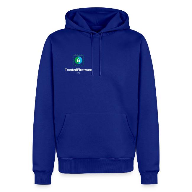 TrustedFirmware Logo vertical white