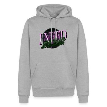 Cool Astronomy Tshirt Happy Astronomy Lovers Geek - Sweat à capuche Premium bio Homme - gris chiné - Devant - Thijin (182cm)