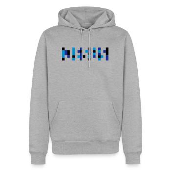 JESUS - 3 Color Vector - Men’s Premium Organic Hoodie - heather grey - Front - Thijin (182cm)