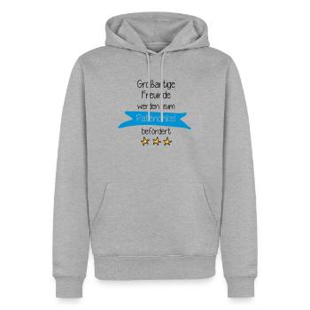 Großartige Freunde - Männer Premium Bio Hoodie - Grau meliert - Vorne - Thijin (182cm)