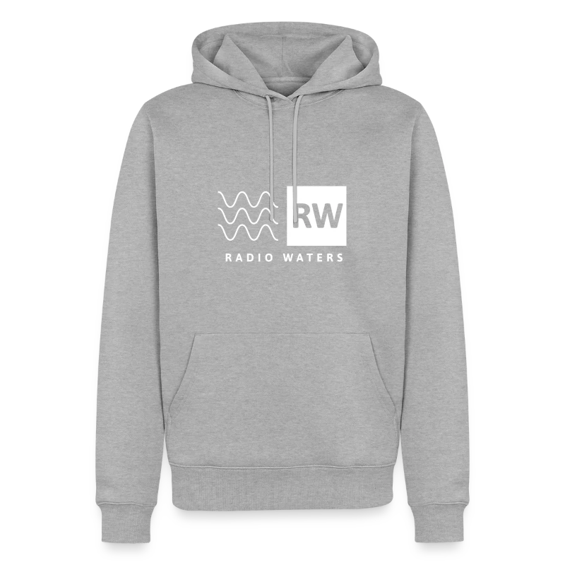 White Logo - Men’s Premium Organic Hoodie