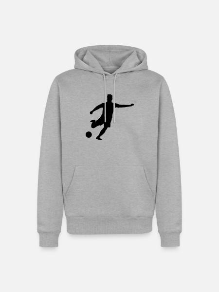 fussballer__f1 - Men’s Premium Organic Hoodie - heather grey