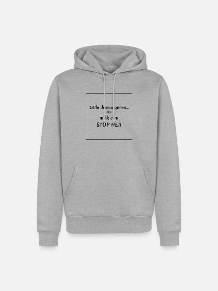 Funny sayings - Men’s Premium Organic Hoodie - heather grey