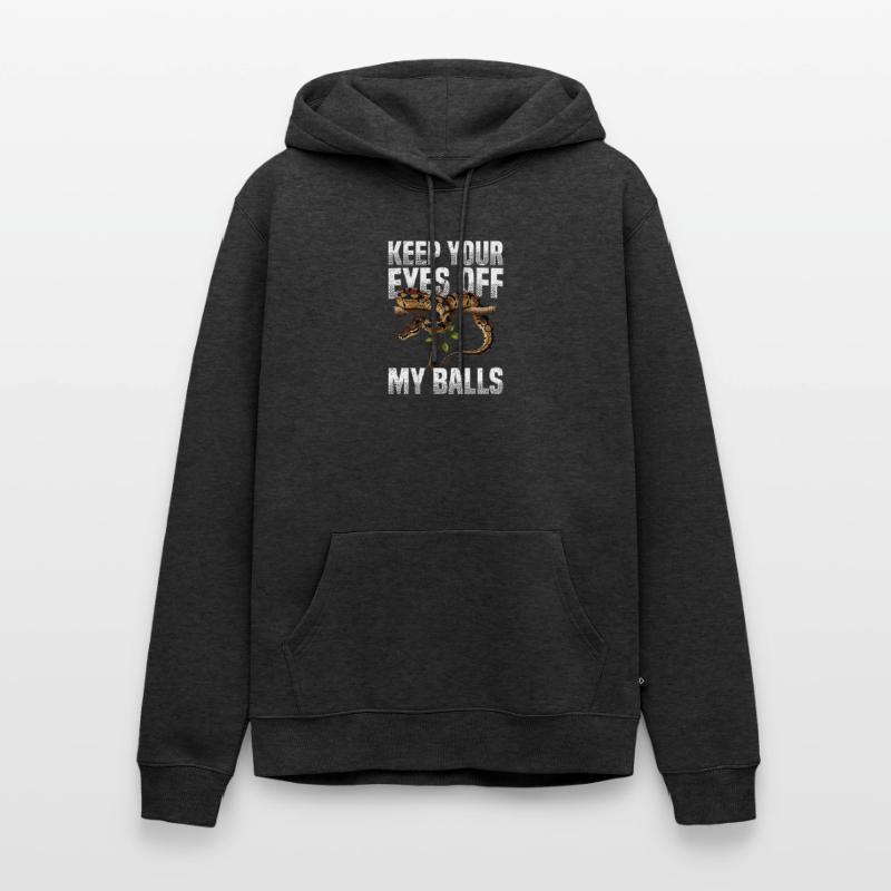 Python roi Serpents Amateurs de terrarium Python Sweat à capuche Premium bio Homme