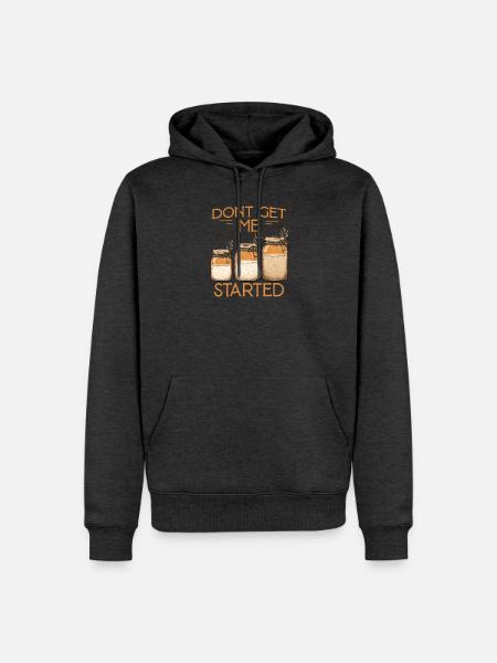 Don't Get Me Started Jars - Männer Premium Bio Hoodie - Anthrazit meliert