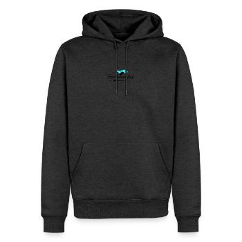 Familienausflug - Männer Premium Bio Hoodie - Anthrazit meliert - Vorne - Thijin (182cm)