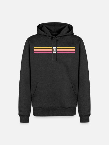 3 Trikotnummer 3 – Geburtstag 3 Jahre rückwirkend 3 - Männer Premium Bio Hoodie - Anthrazit meliert