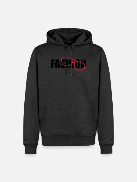 Fashion - Men’s Premium Organic Hoodie - heather anthracite