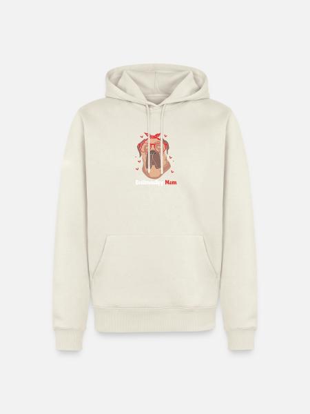 Bullmastiff - Männer Premium Bio Hoodie - Naturweiß
