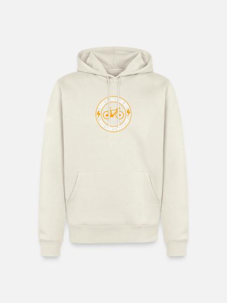 E-Bike EBike E Bike - Männer Premium Bio Hoodie - Naturweiß