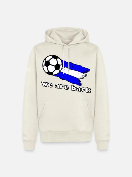 Gelsenkirchen Rueckkehr - Männer Premium Bio Hoodie - Naturweiß