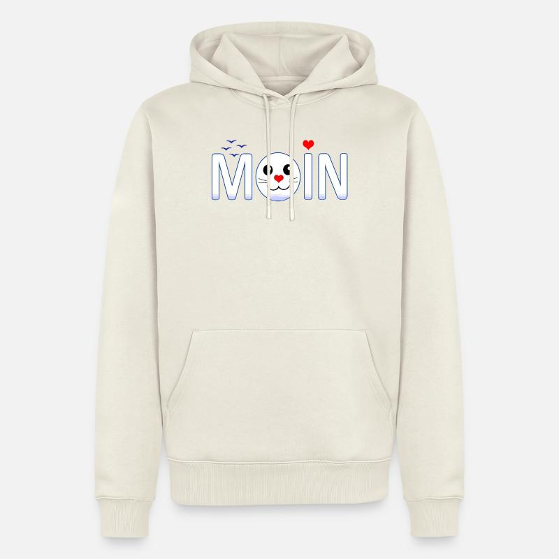 Moin Moin Sweat à capuche Premium bio Homme