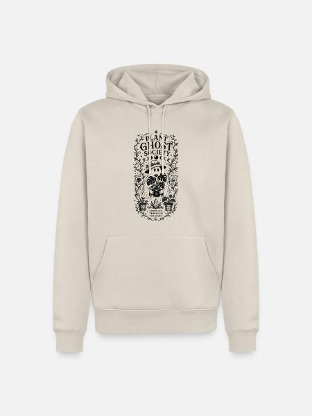 Plant Ghost Society - Männer Premium Bio Hoodie - Beige