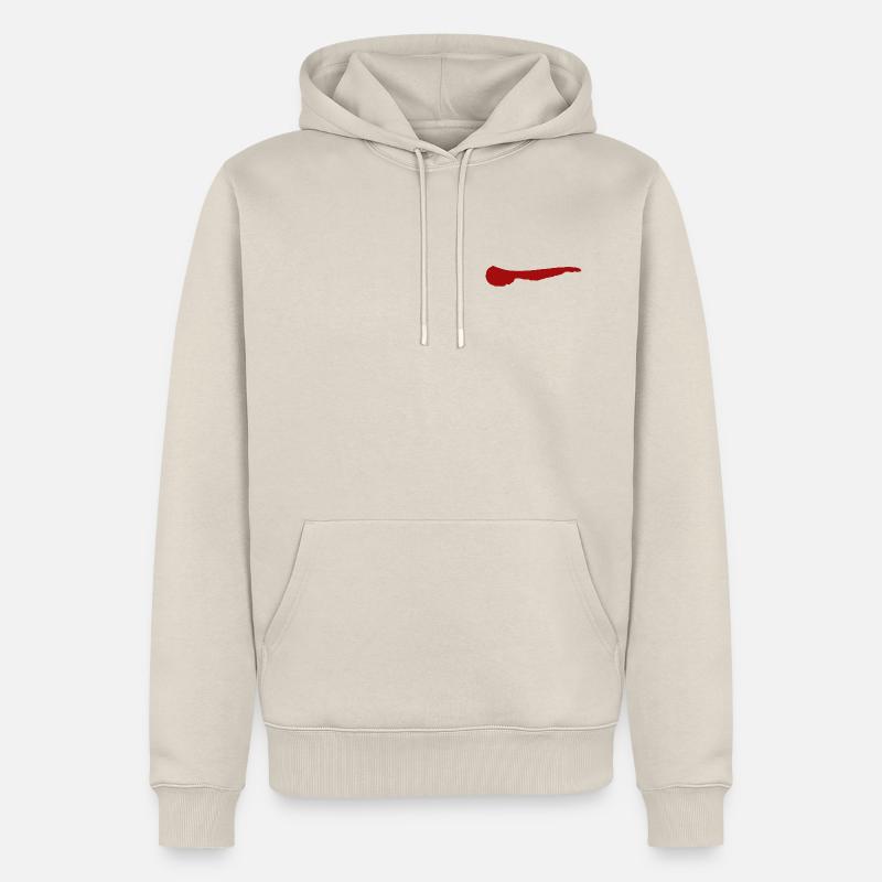 Île d’Ameland - Sweat à capuche Premium bio Homme - beige