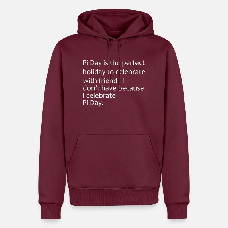 Math gift nerd teacher math teacher math - Men’s Premium Organic Hoodie - burgundy