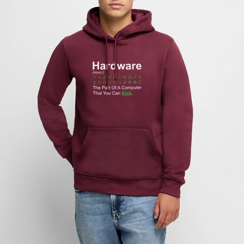 Programmierer Coder Software Entwickler Männer Premium Bio Hoodie