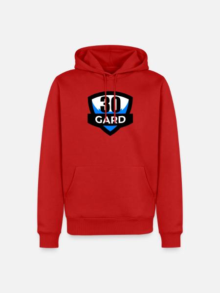30 Gard - Männer Premium Bio Hoodie - Rot