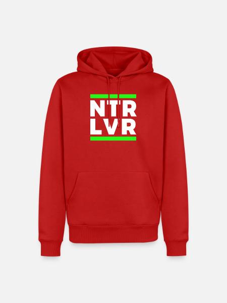 NTR LVR - Männer Premium Bio Hoodie - Rot