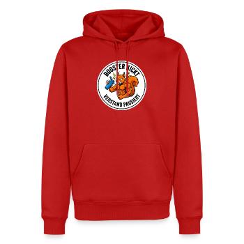 Booster kickt Verstand pausiert Workout Gym - Männer Premium Bio Hoodie - Rot - Vorne - Nico (187cm)