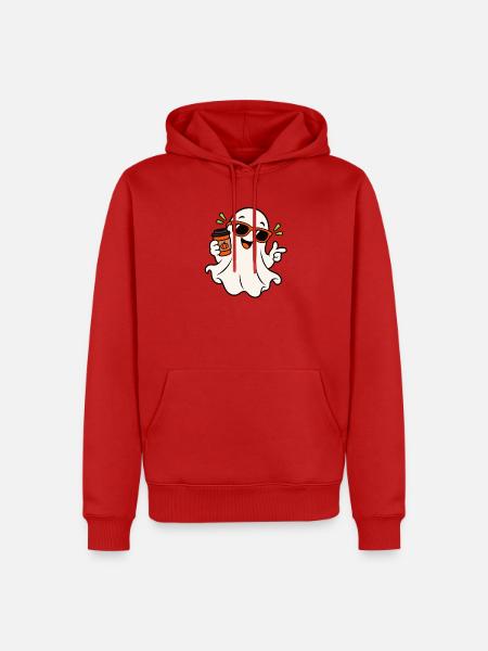 Elfe - Männer Premium Bio Hoodie - Rot