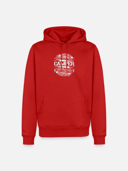 Camper - Männer Premium Bio Hoodie - Rot