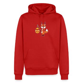 Fox Easter Fishing - Men’s Premium Organic Hoodie - red - Front - Nico (187cm)
